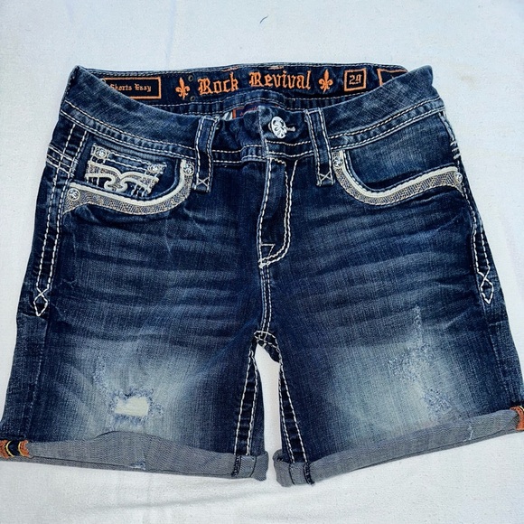 Rock Revival Luz Jean shorts - Picture 1 of 4
